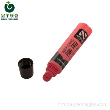 Tubo cosmetico in plastica da 10 g per confezioni di rossetto